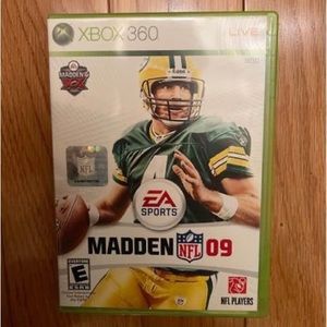 XBox 360 Live Madden ‘09 with Brett Favre on cover